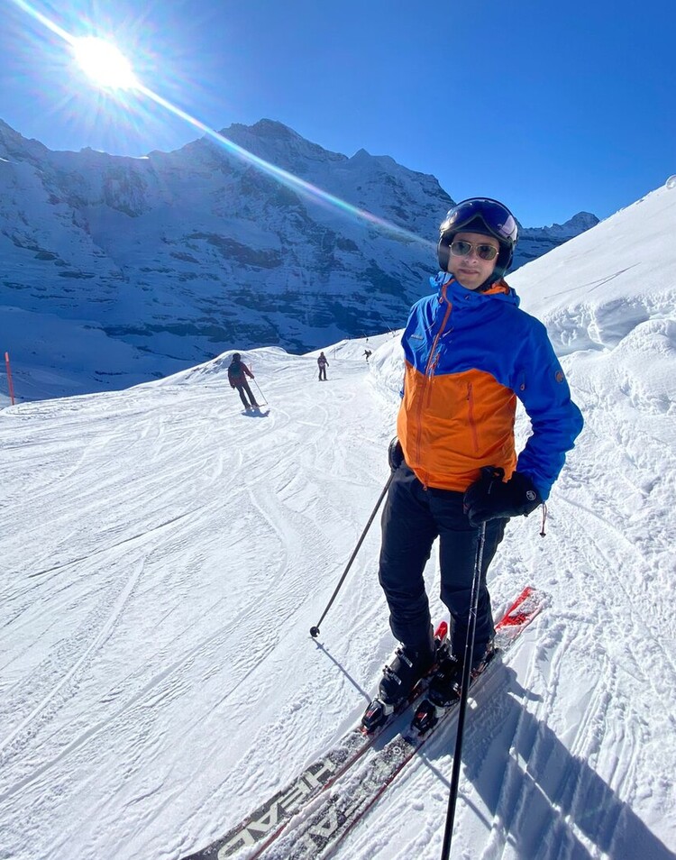 Michi beim Skifahren | zottermedia GmbH