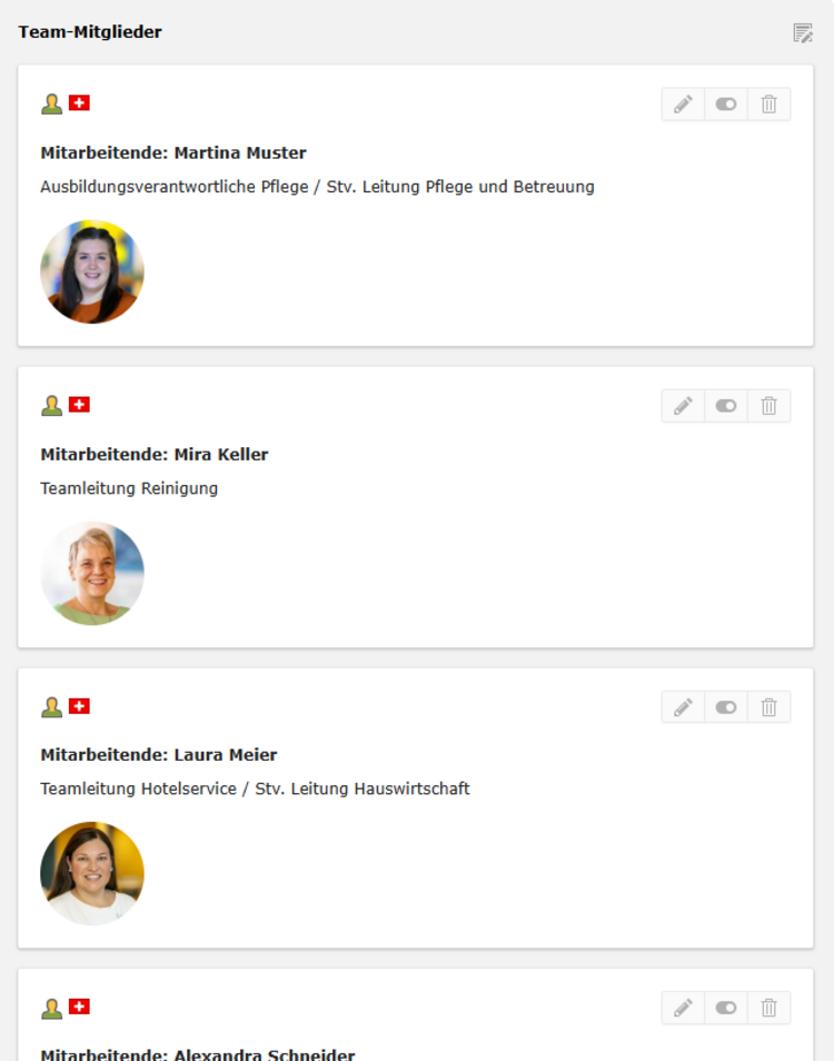 Übersichtliche Kontaktverwaltung in TYPO3