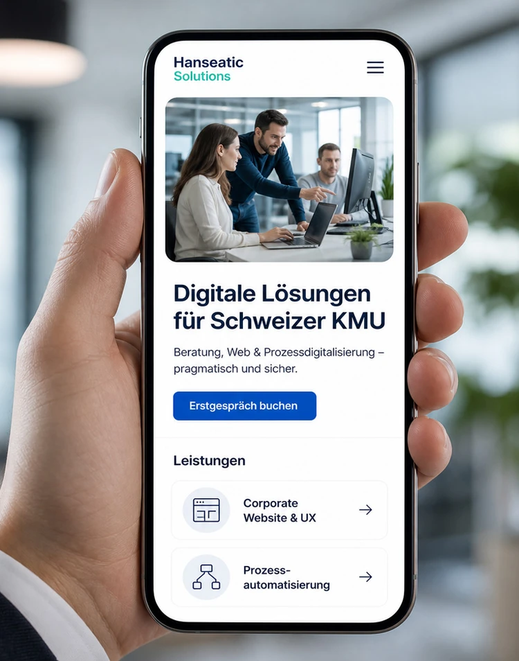 Modernes Webdesign für KMU in Uri | zottermedia Webagentur Uri