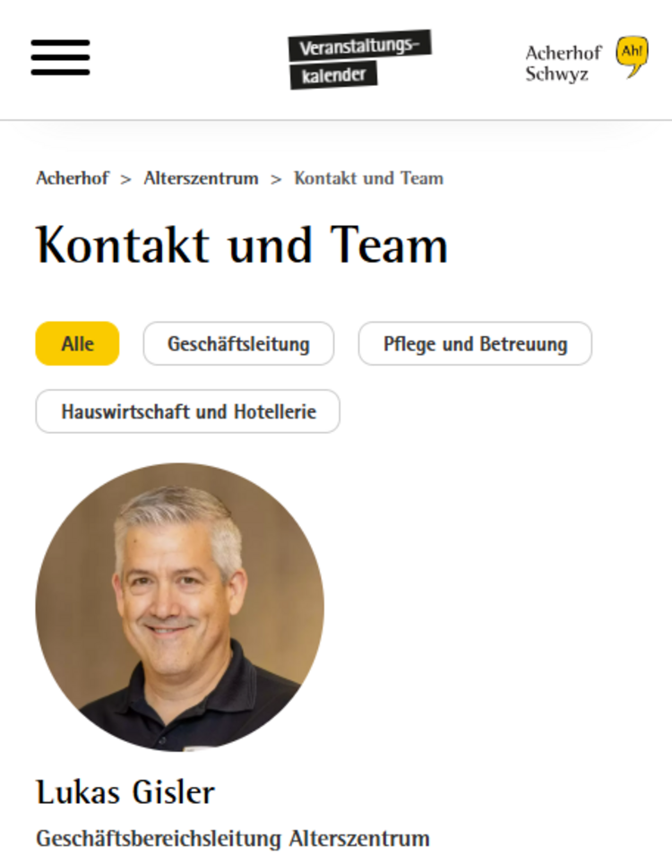 Zentrale Teamverwaltung im TYPO3 Team-Modul